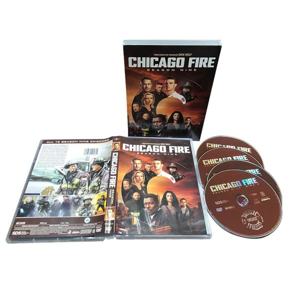 CHICAGO FIRE SEASON 9 DVD Box Set Brand New Fast Shipping - Picture 1 of 3